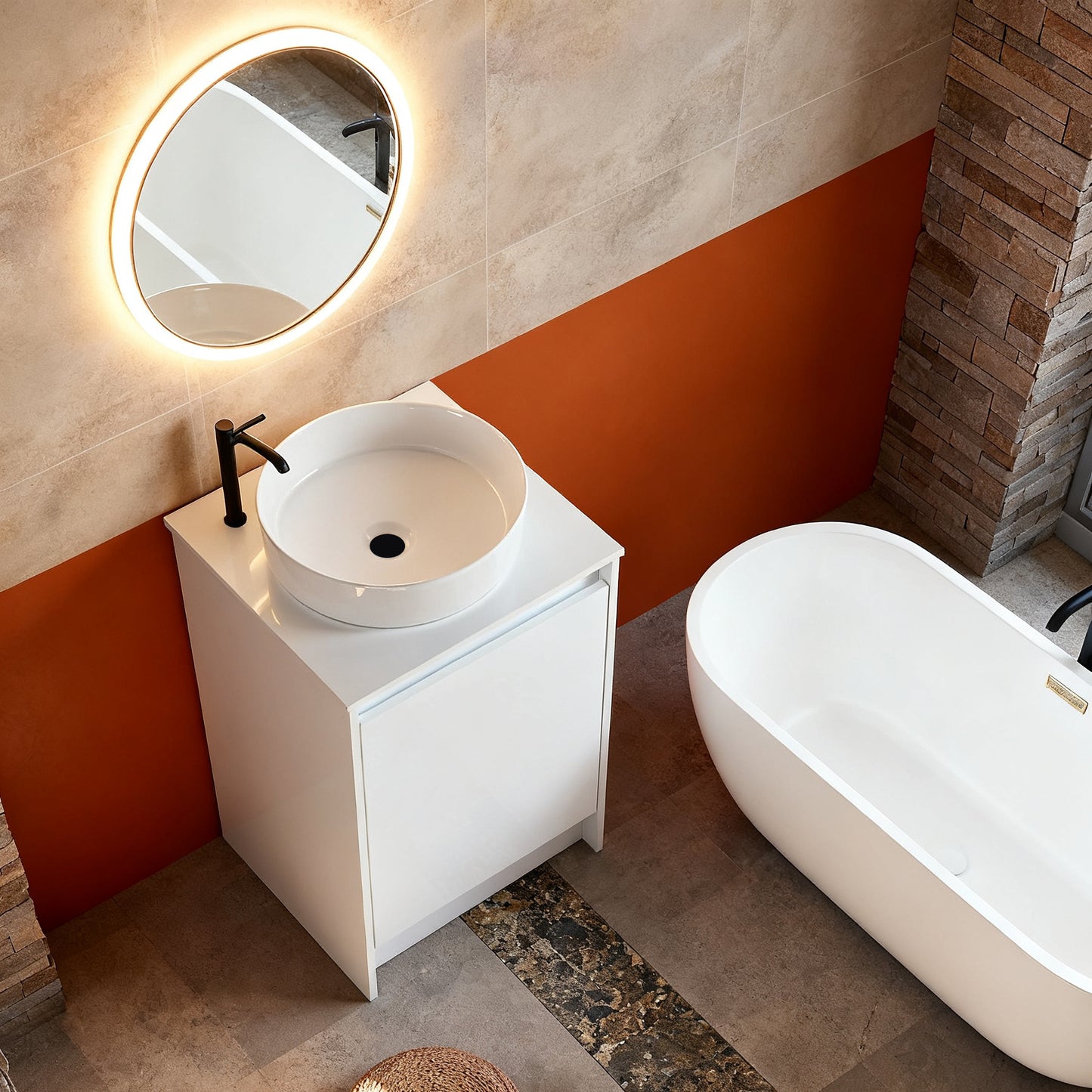 Cube 20"/32" Freestanding Vanity (RTA)