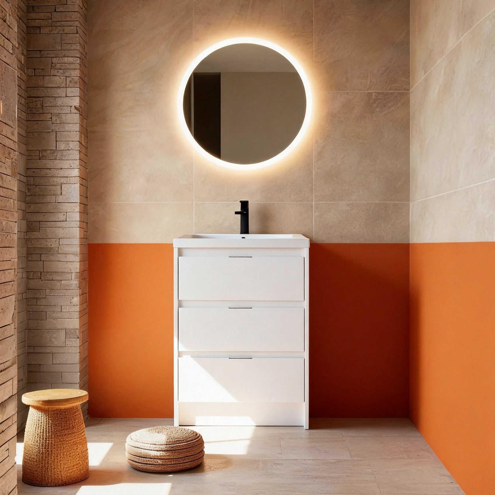 Cube 24" Freestanding Vanity (RTA)