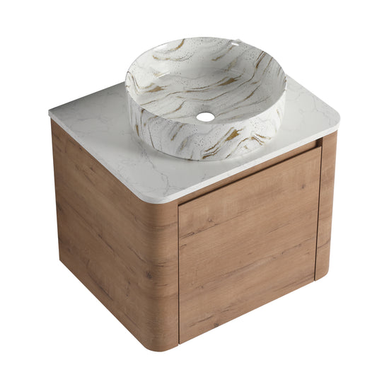 Curvo 24"/36"/48"/60" Floating Vanity (RTA)