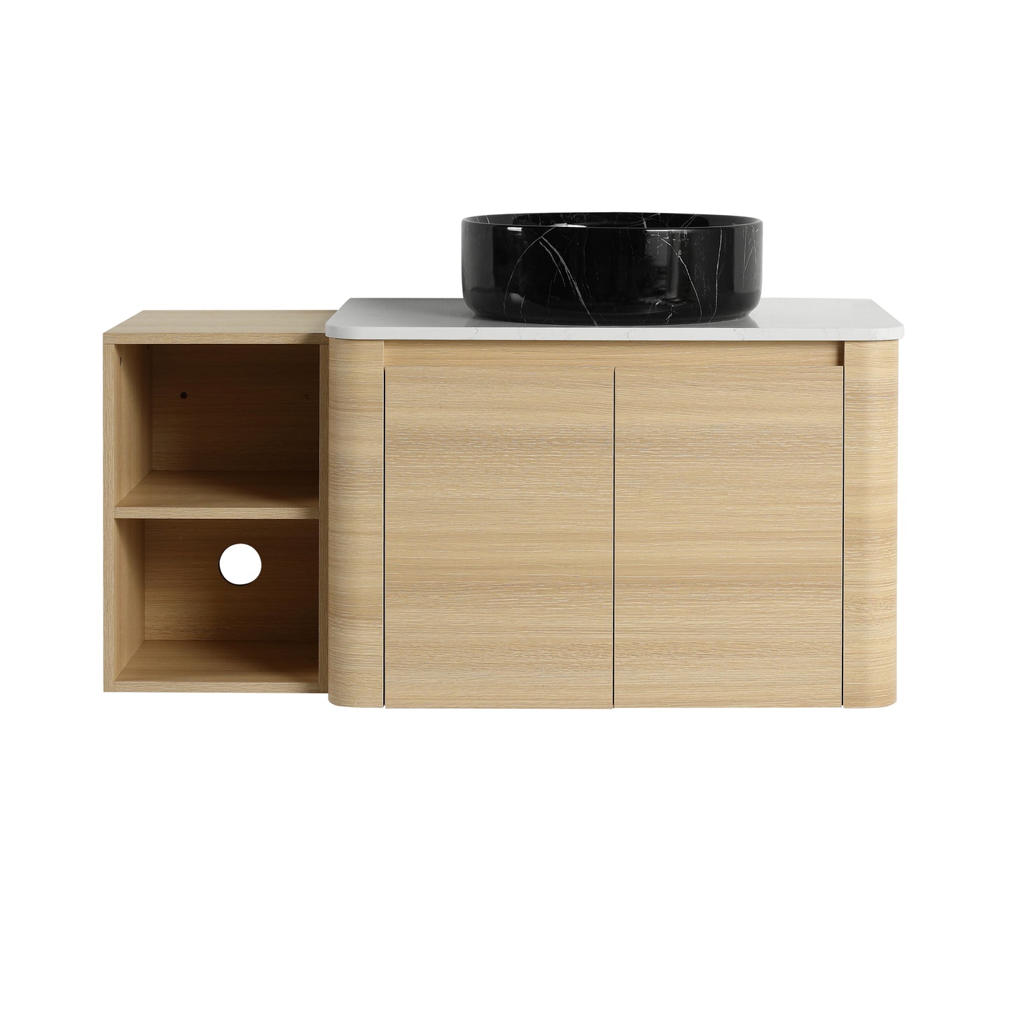 Curvo 30"/42"/54"/72" Floating Vanity (RTA)