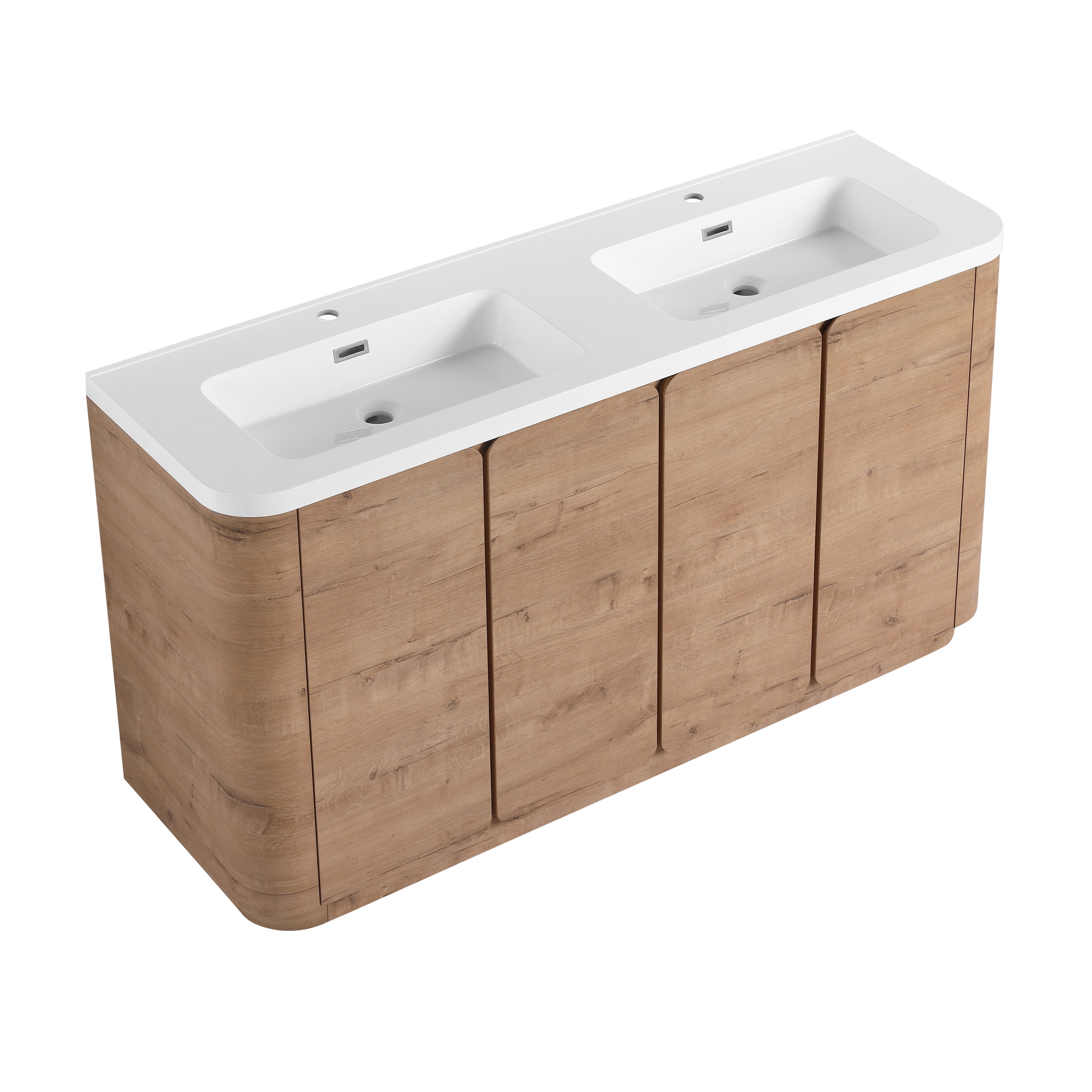 Curvo 48"/60" Freestanding Vanity (RTA)