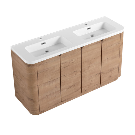 Curvo 48"/60" Freestanding Vanity (RTA)