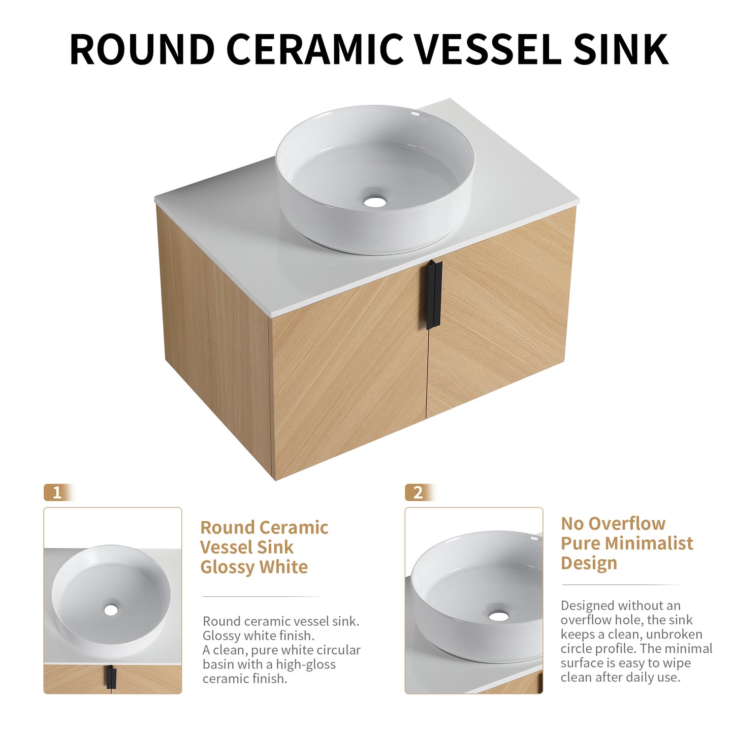 Vein 30" Floating Vanity (RTA)