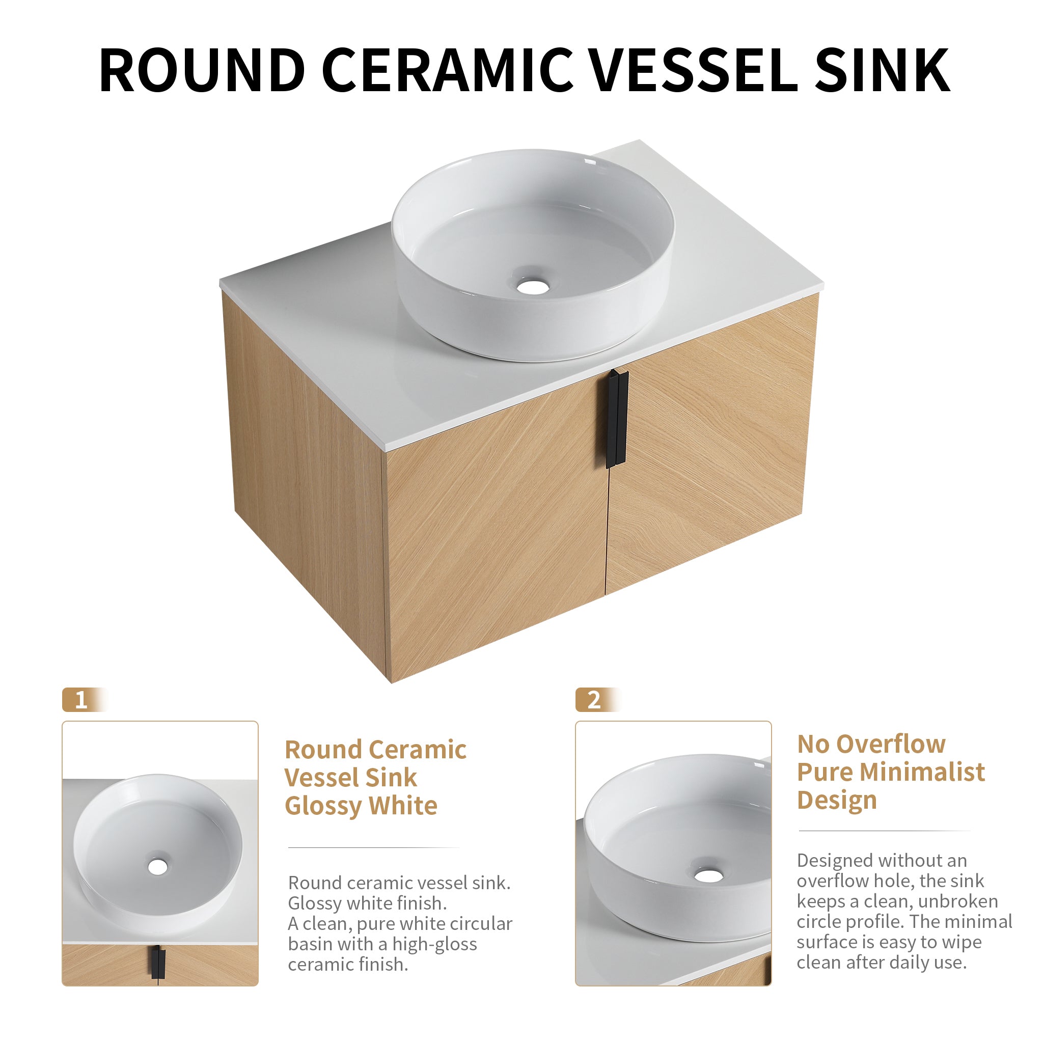 Vein 30" Floating Vanity (RTA)