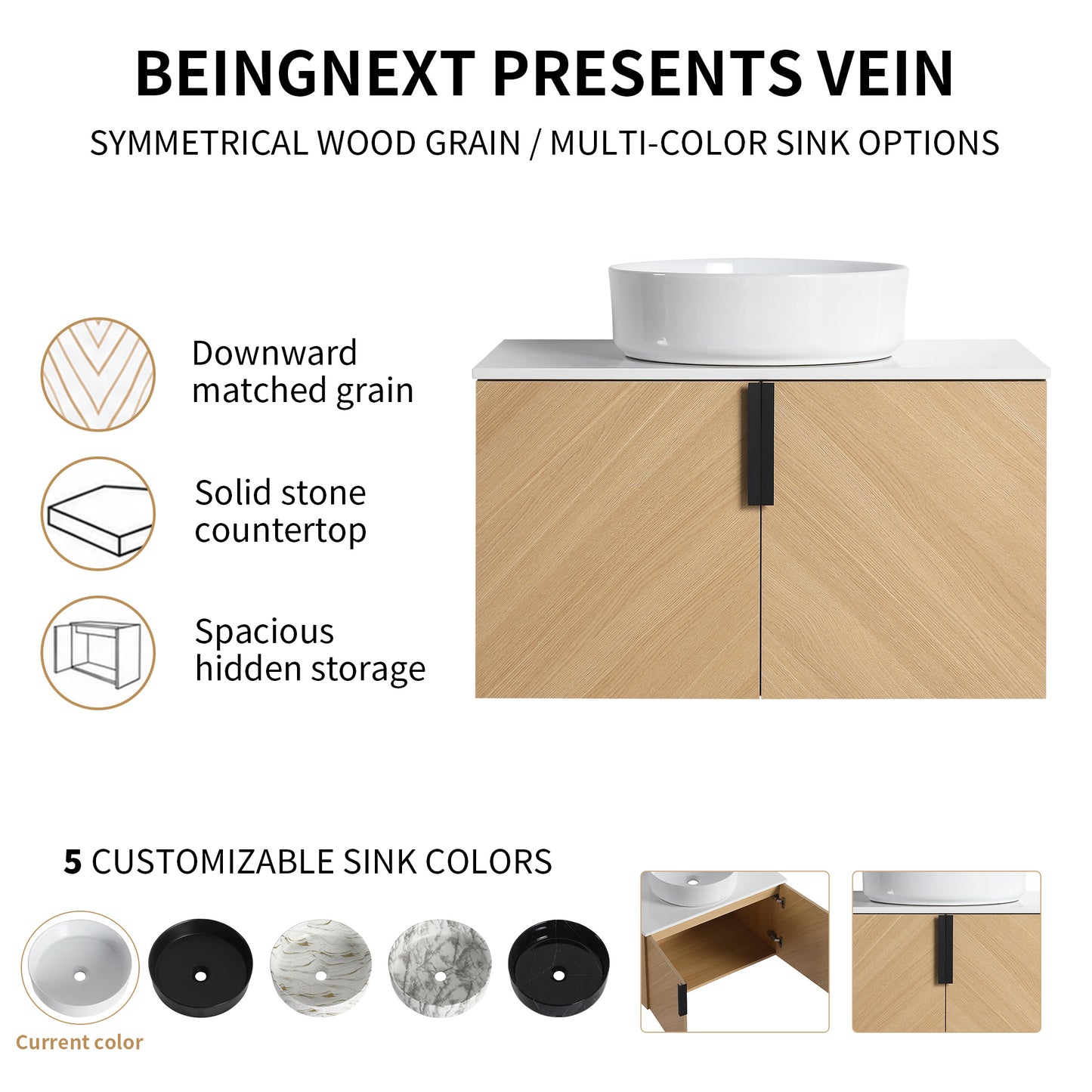 Vein 30" Floating Vanity (RTA)