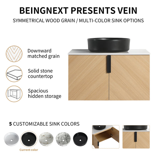 Vein 30" Floating Vanity (RTA)