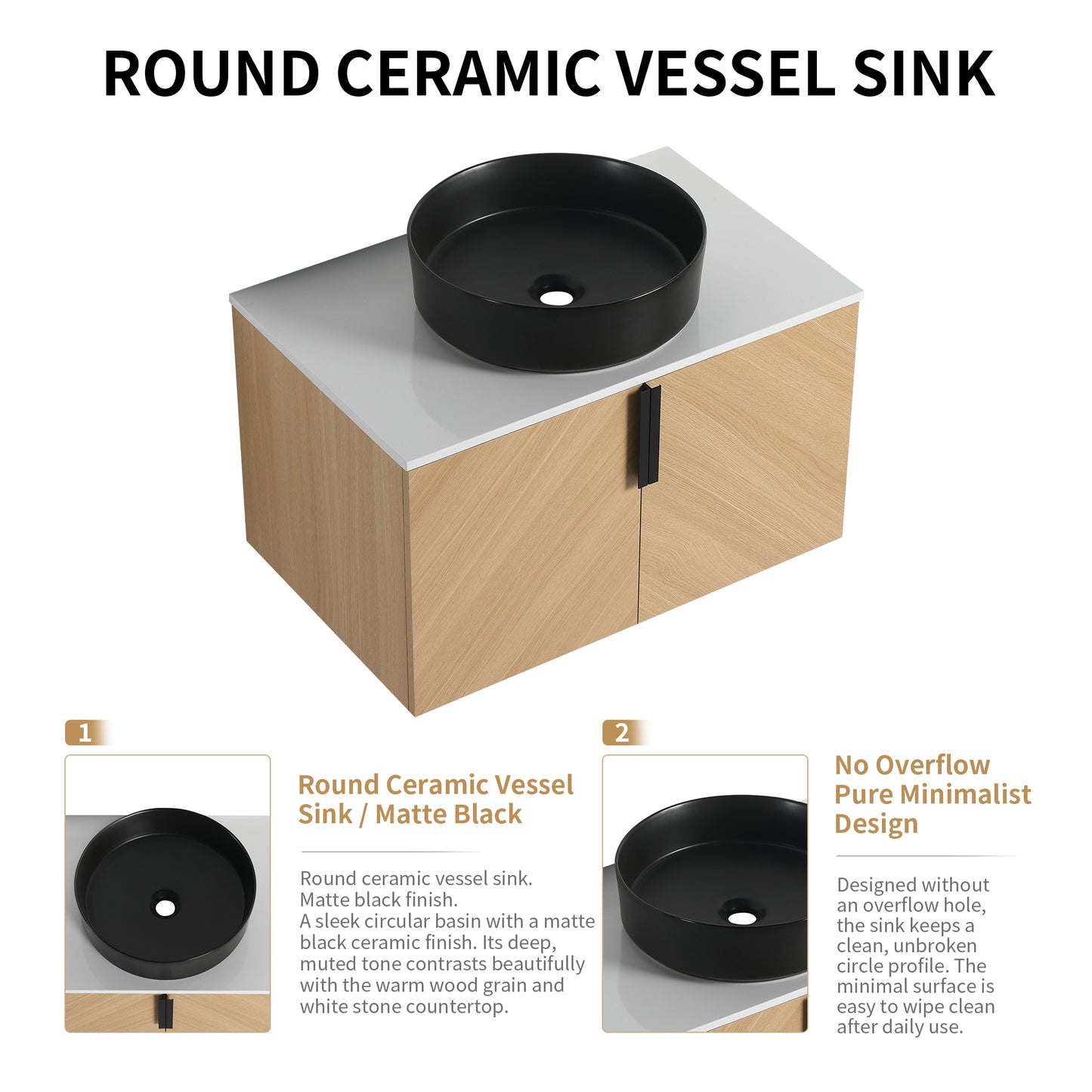 Vein 30" Floating Vanity (RTA)