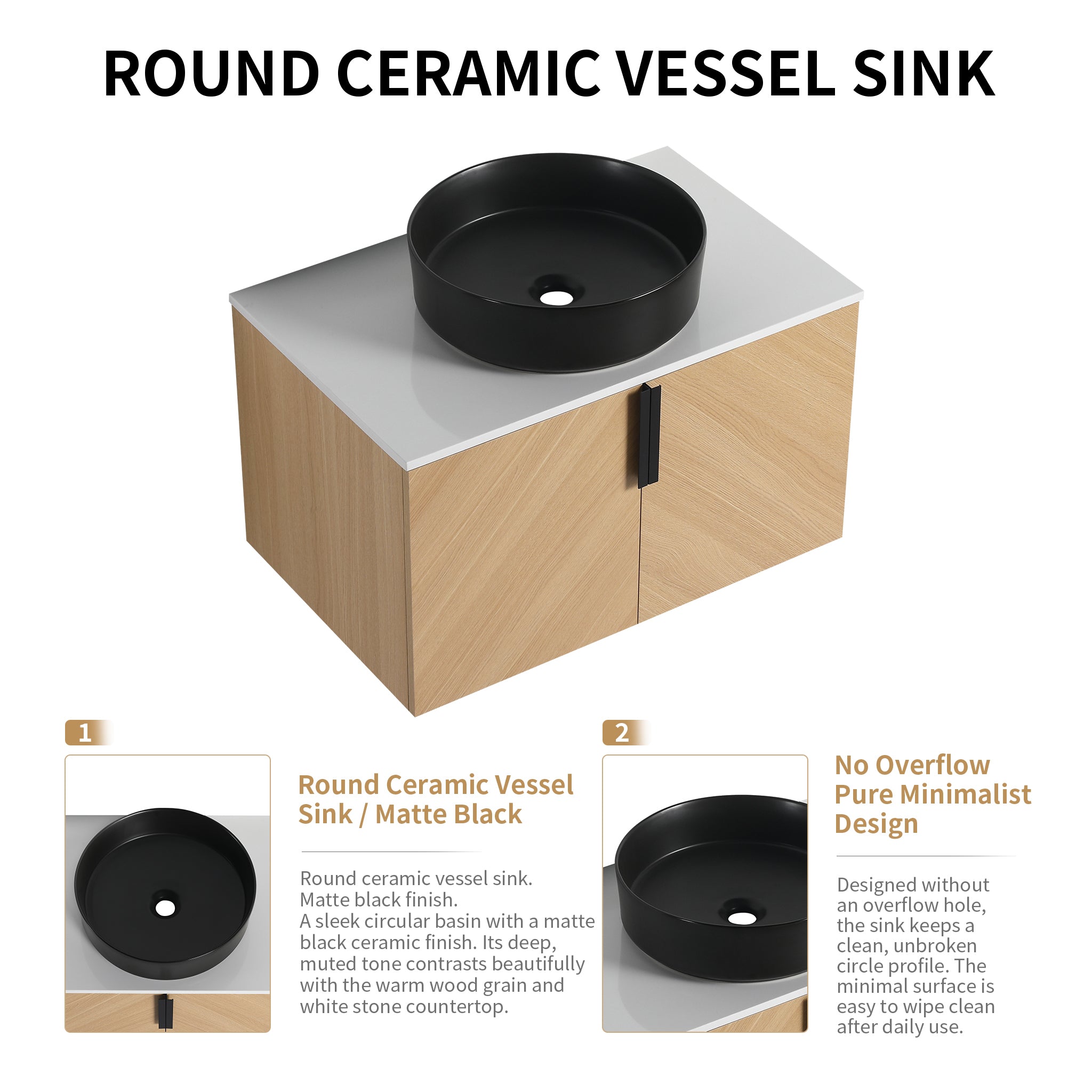 Vein 30" Floating Vanity (RTA)