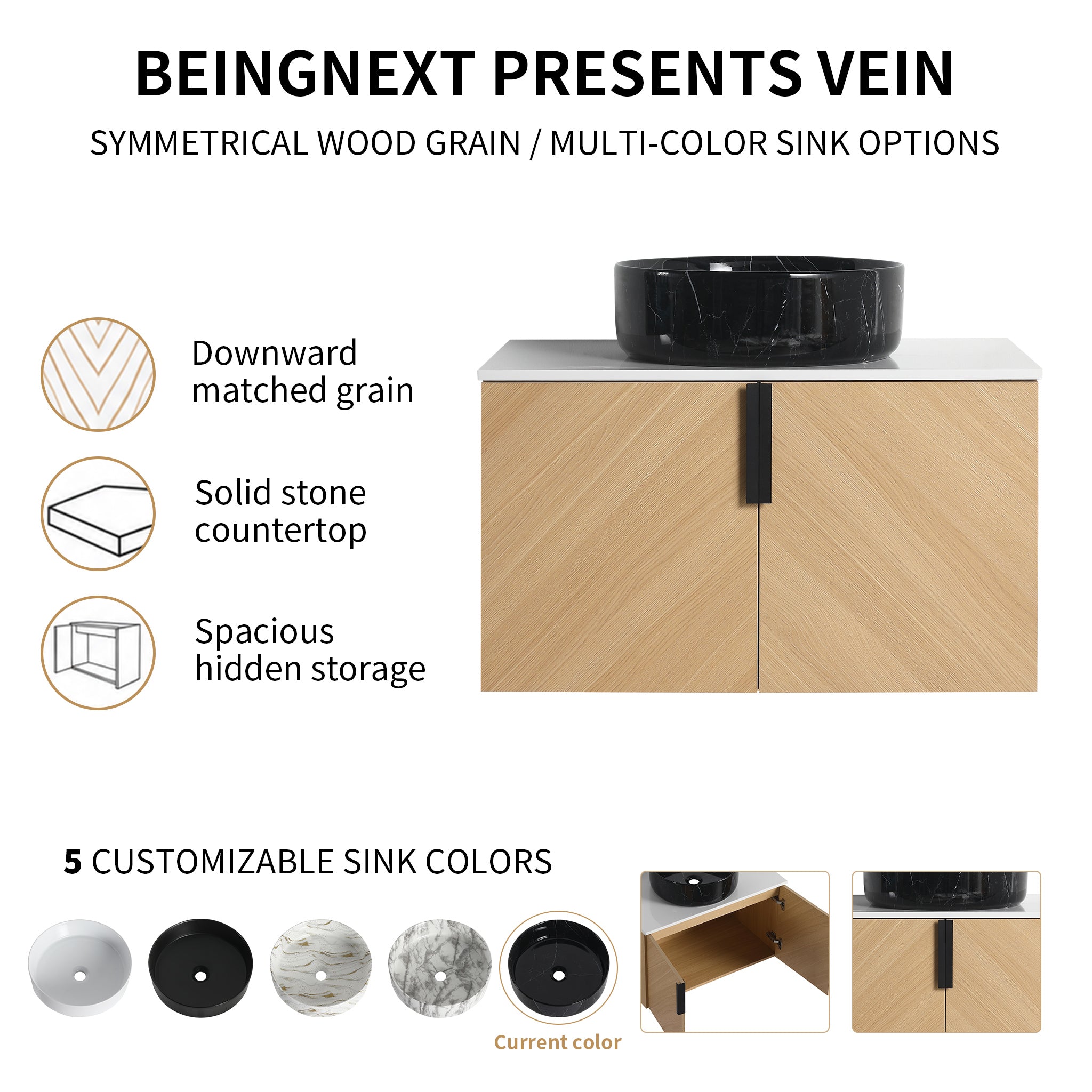 Vein 30" Floating Vanity (RTA)