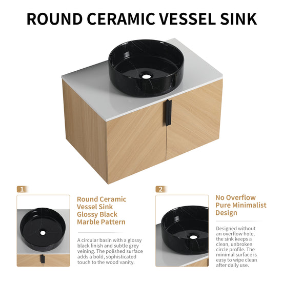 Vein 30" Floating Vanity (RTA)