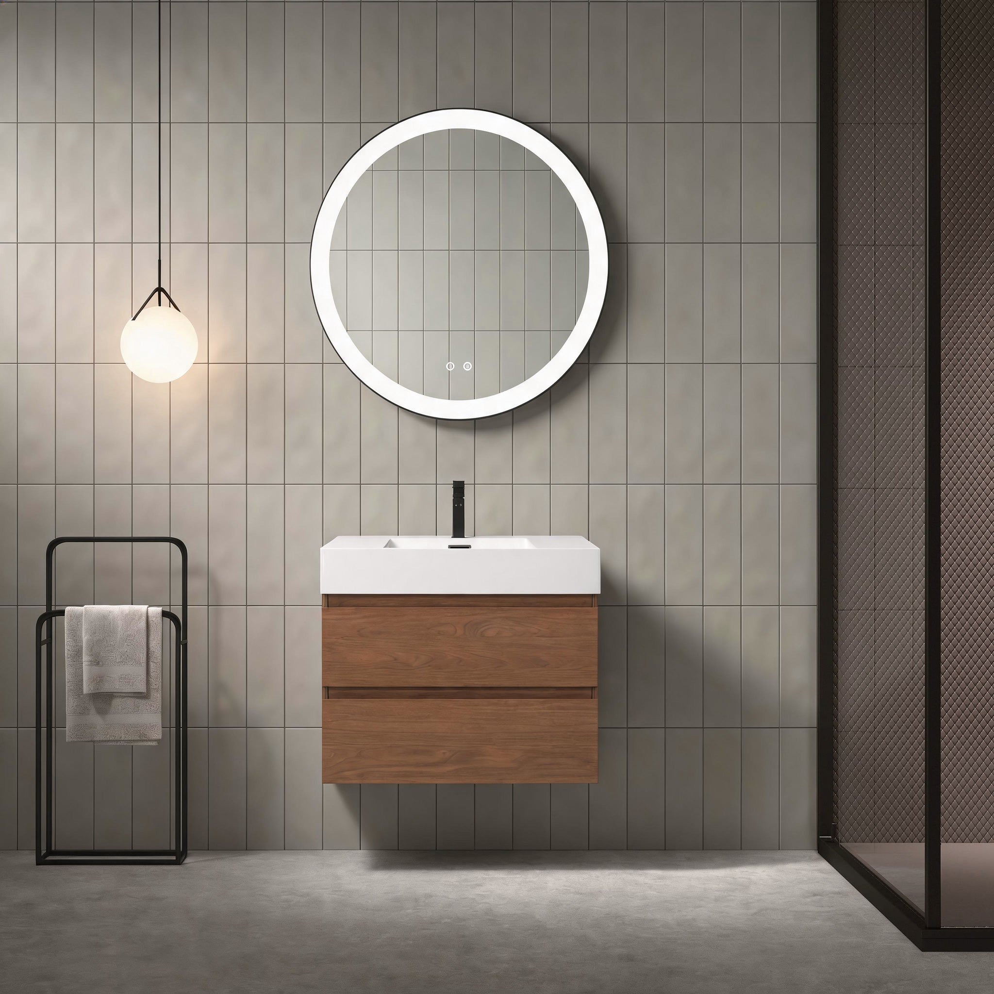 Thick 24"/30"/36" Floating Vanity (RTA)