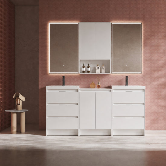 Cube 72" Freestanding Vanity (RTA)