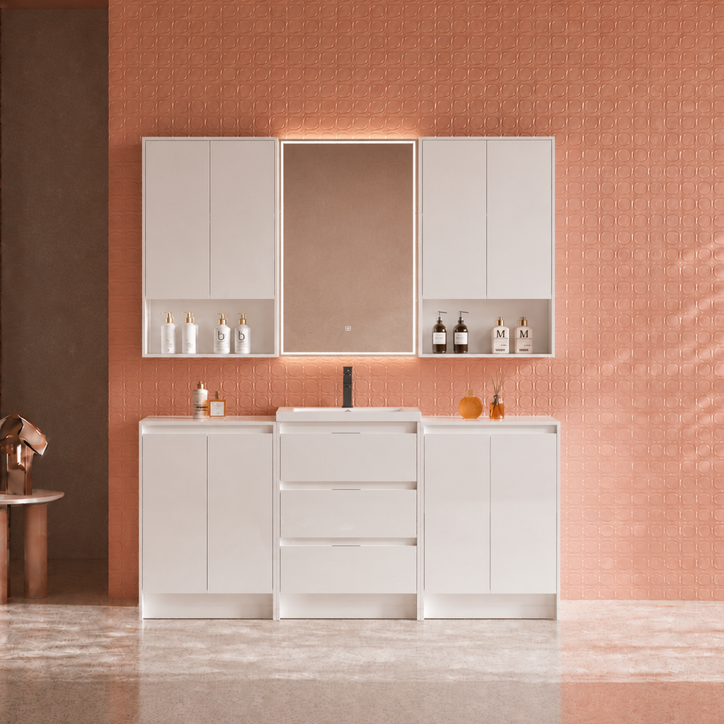 Cube 72" Freestanding Vanity (RTA)