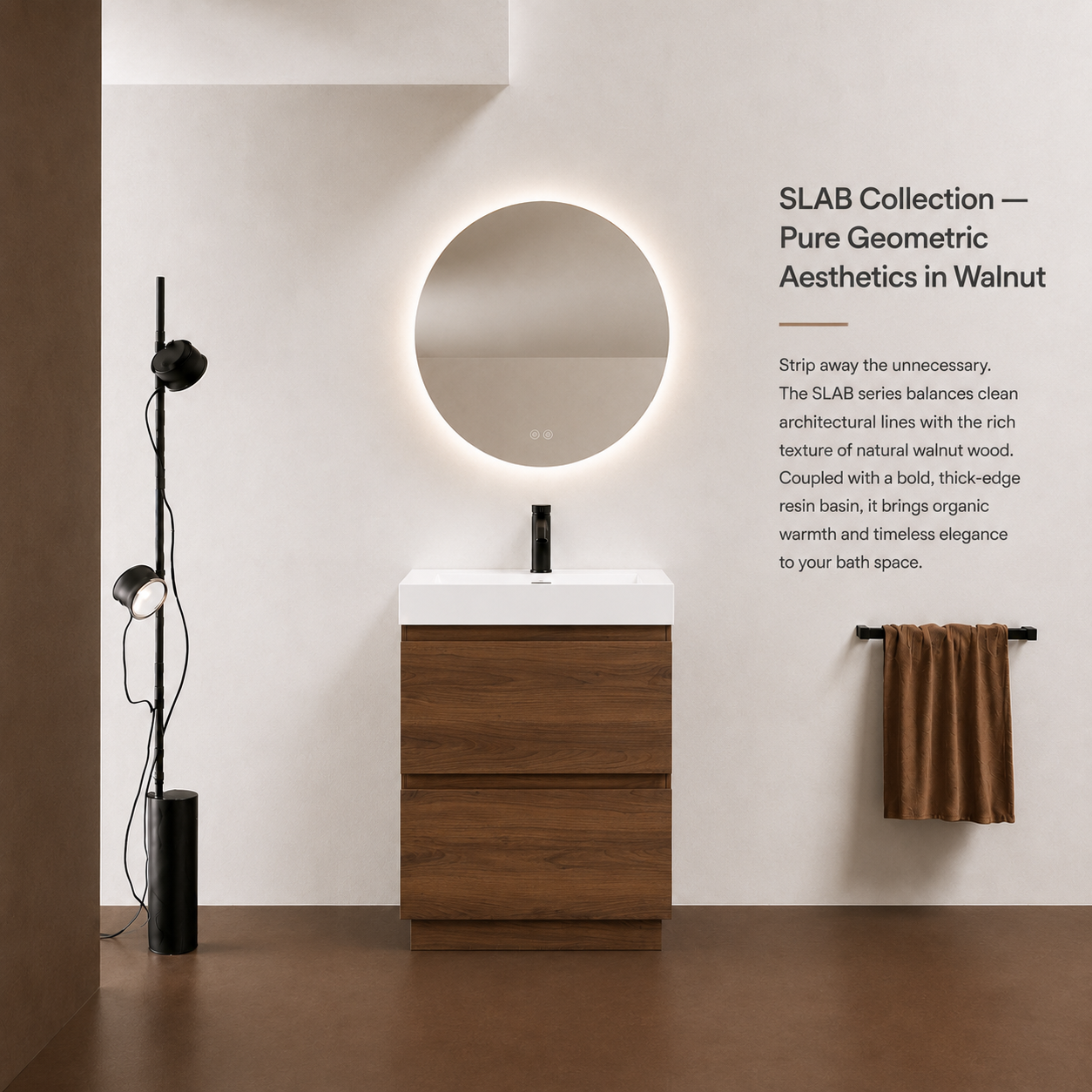 SLAB 24"/30" Freestanding Vanity (RTA)