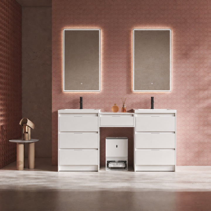 Cube 72" Freestanding Vanity (RTA)
