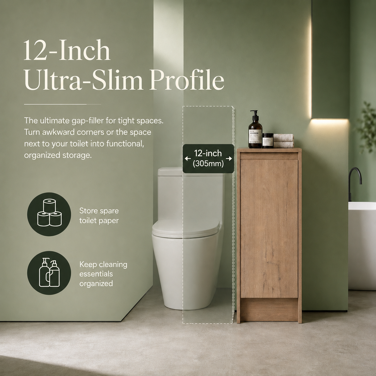 Cube Bathroom Cabinet— Mix & Match Freestanding Vanities, Side Cabinets & Top Cabinets (RTA)