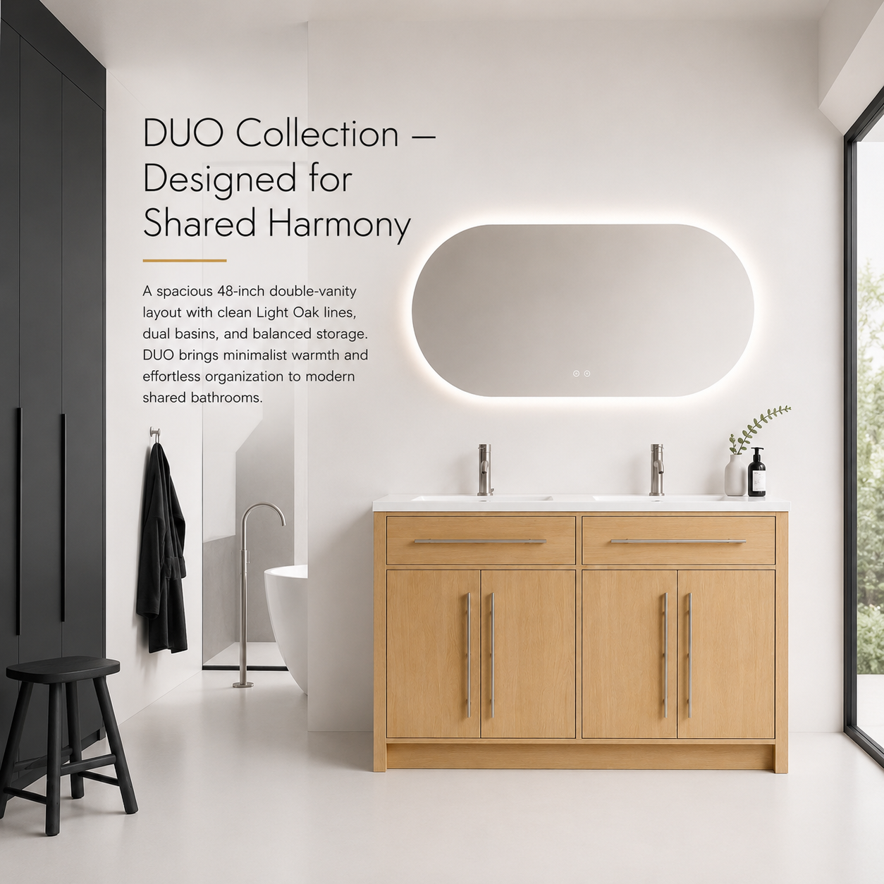 DUO 48"/60" Freestanding Vanity (RTA)