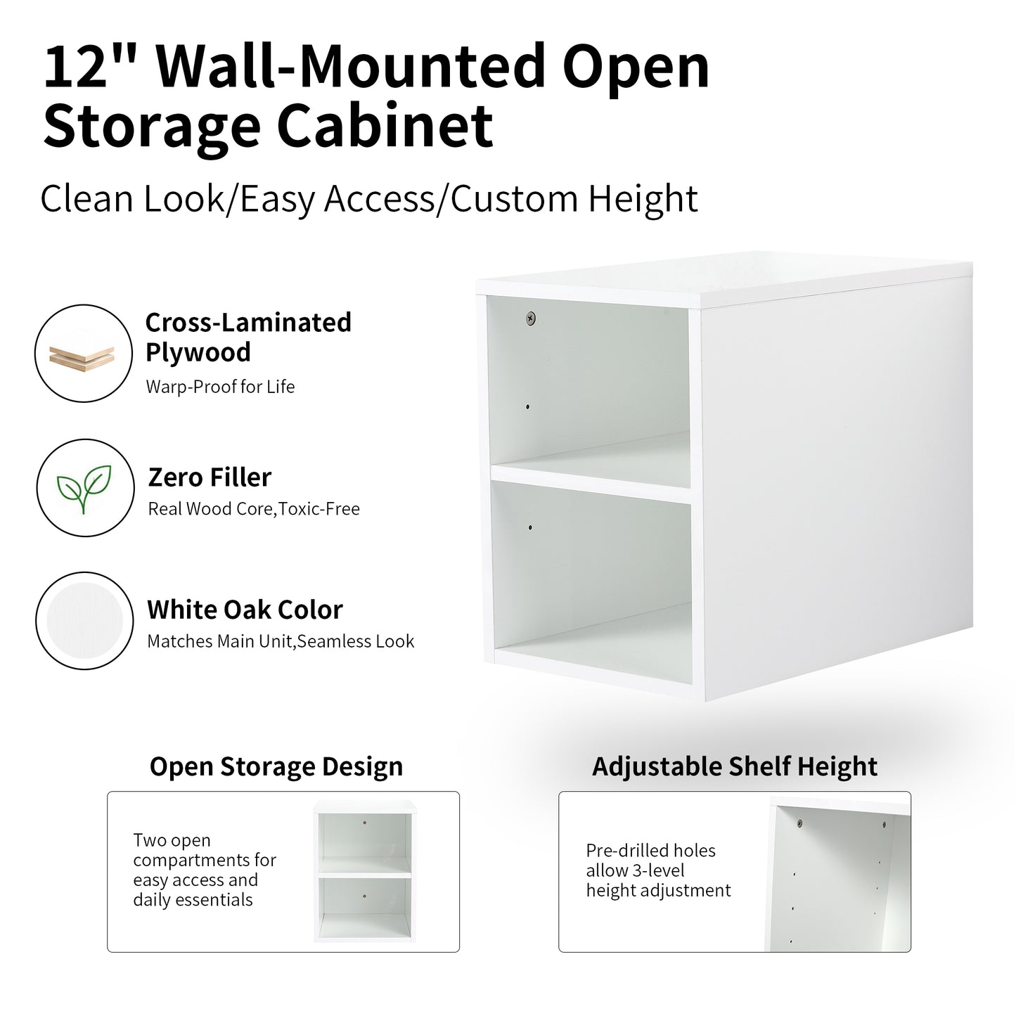 Unitas 12" Wall Cabinet (RTA)