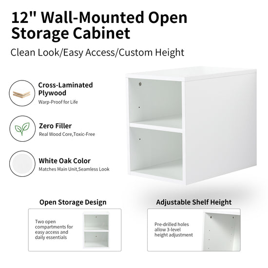 Unitas 12" Wall Cabinet (RTA)