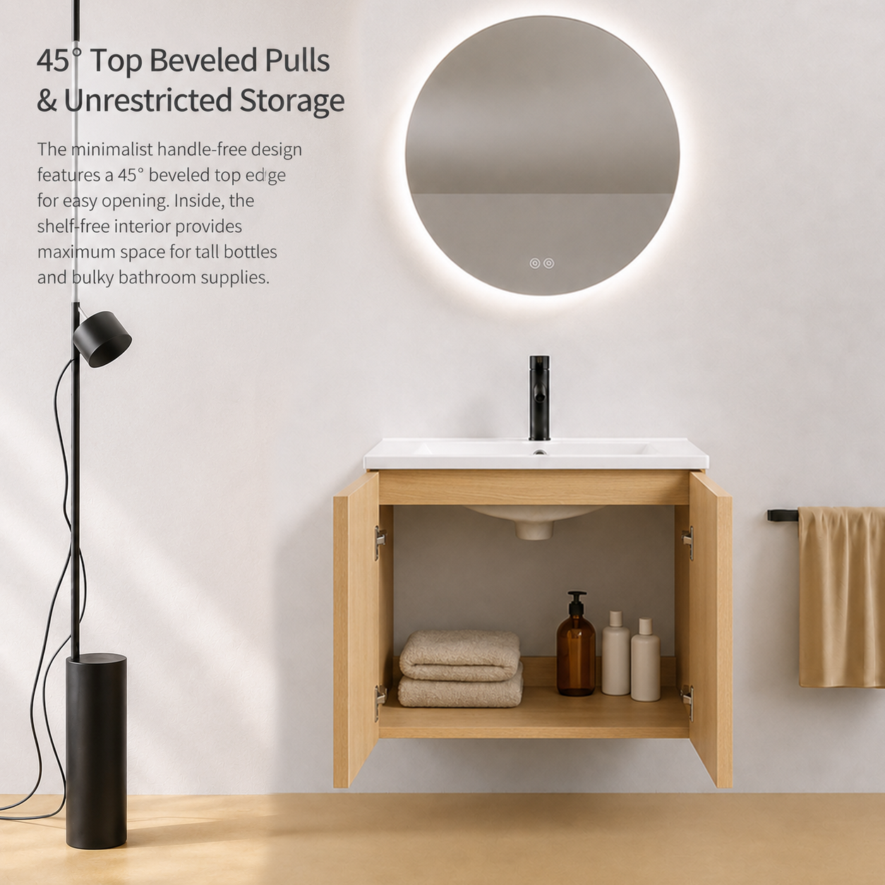 Cove 24"/30"/36" Floating Vanity (RTA)