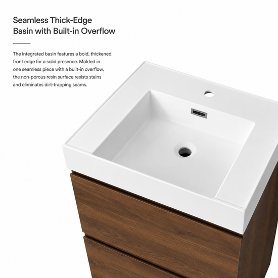 SLAB 24"/30" Freestanding Vanity (RTA)