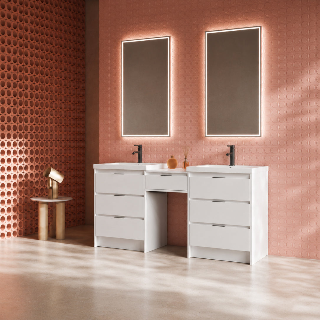 Cube 72" Freestanding Vanity (RTA)