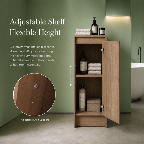 Cube Bathroom Cabinet— Mix & Match Freestanding Vanities, Side Cabinets & Top Cabinets (RTA)