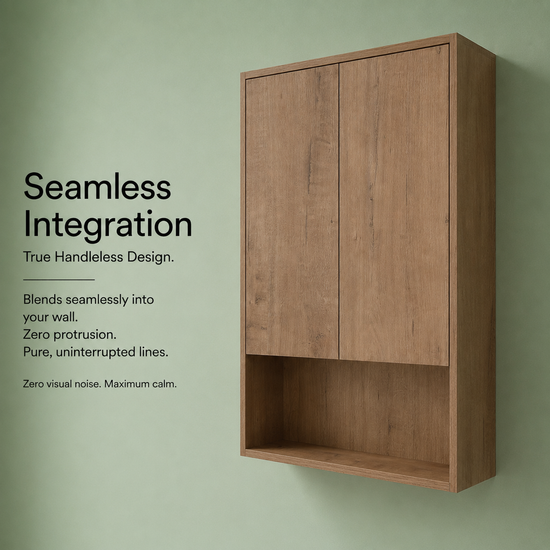 Cube Bathroom Cabinet— Mix & Match Wall-Mounted Vanities, Side Cabinets & Top Cabinets (RTA)