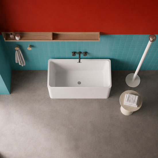 43" Acrylic Freestanding Bathtub