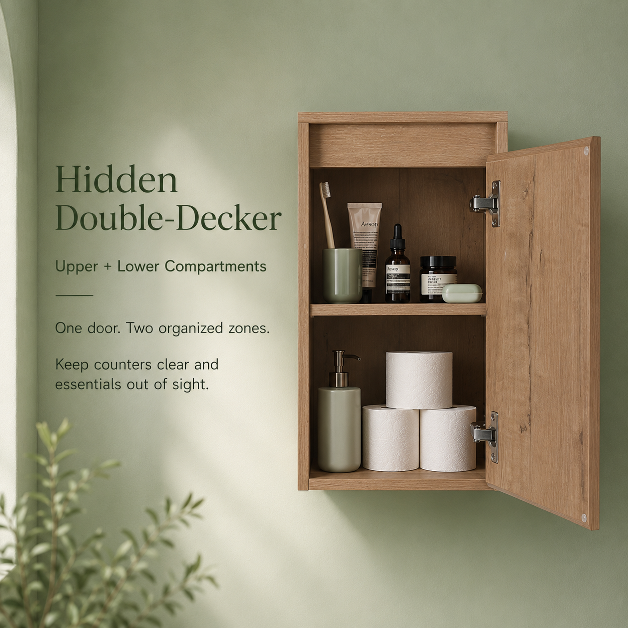 Cube Bathroom Cabinet— Mix & Match Wall-Mounted Vanities, Side Cabinets & Top Cabinets (RTA)