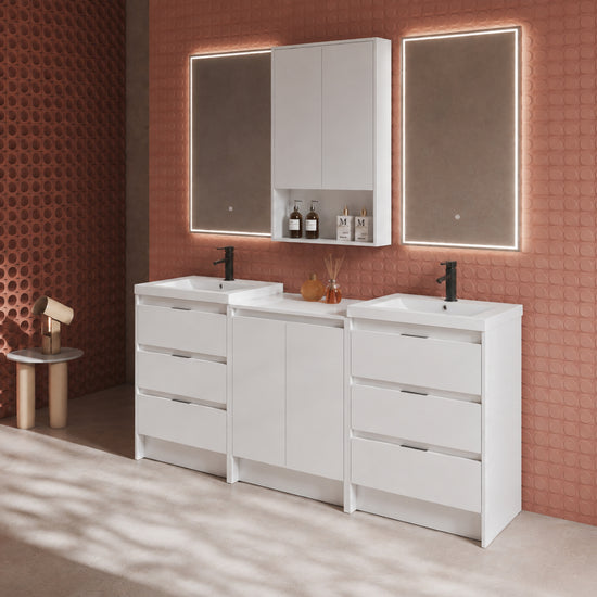 Cube 72" Freestanding Vanity (RTA)