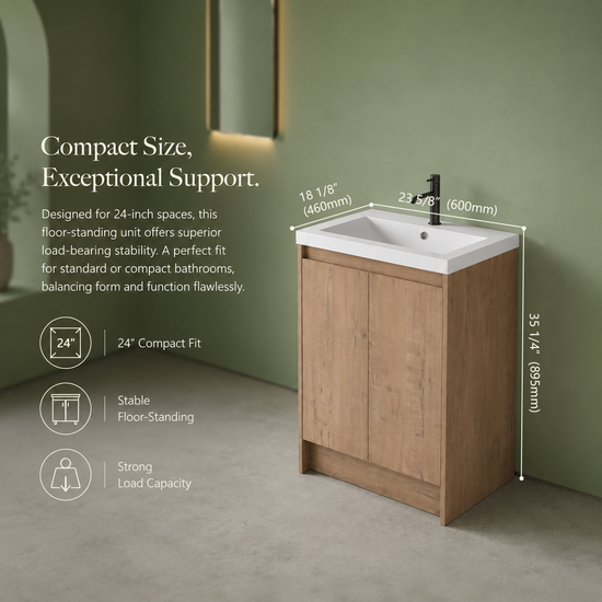 Cube Bathroom Cabinet— Mix & Match Freestanding Vanities, Side Cabinets & Top Cabinets (RTA)