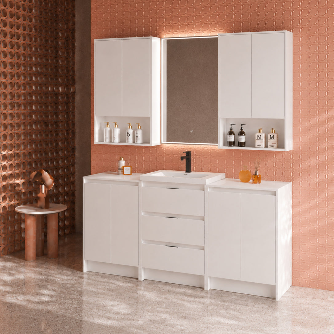 Cube 72" Freestanding Vanity (RTA)