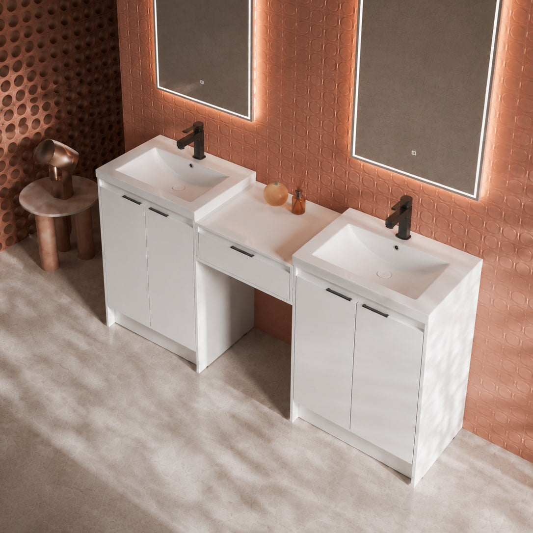 Cube 72" Freestanding Vanity (RTA)