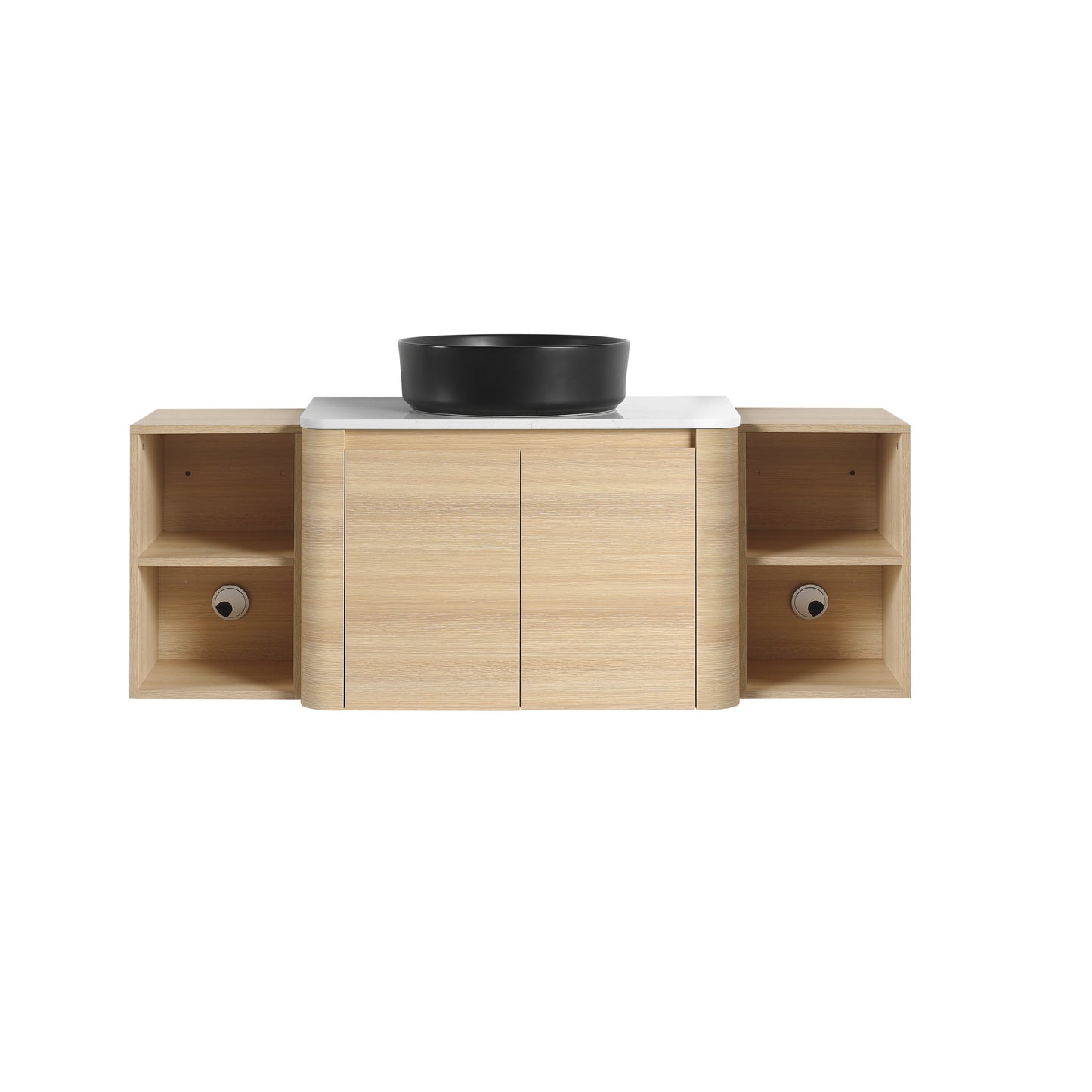 Curvo 30"/42"/54"/72" Floating Vanity (RTA)