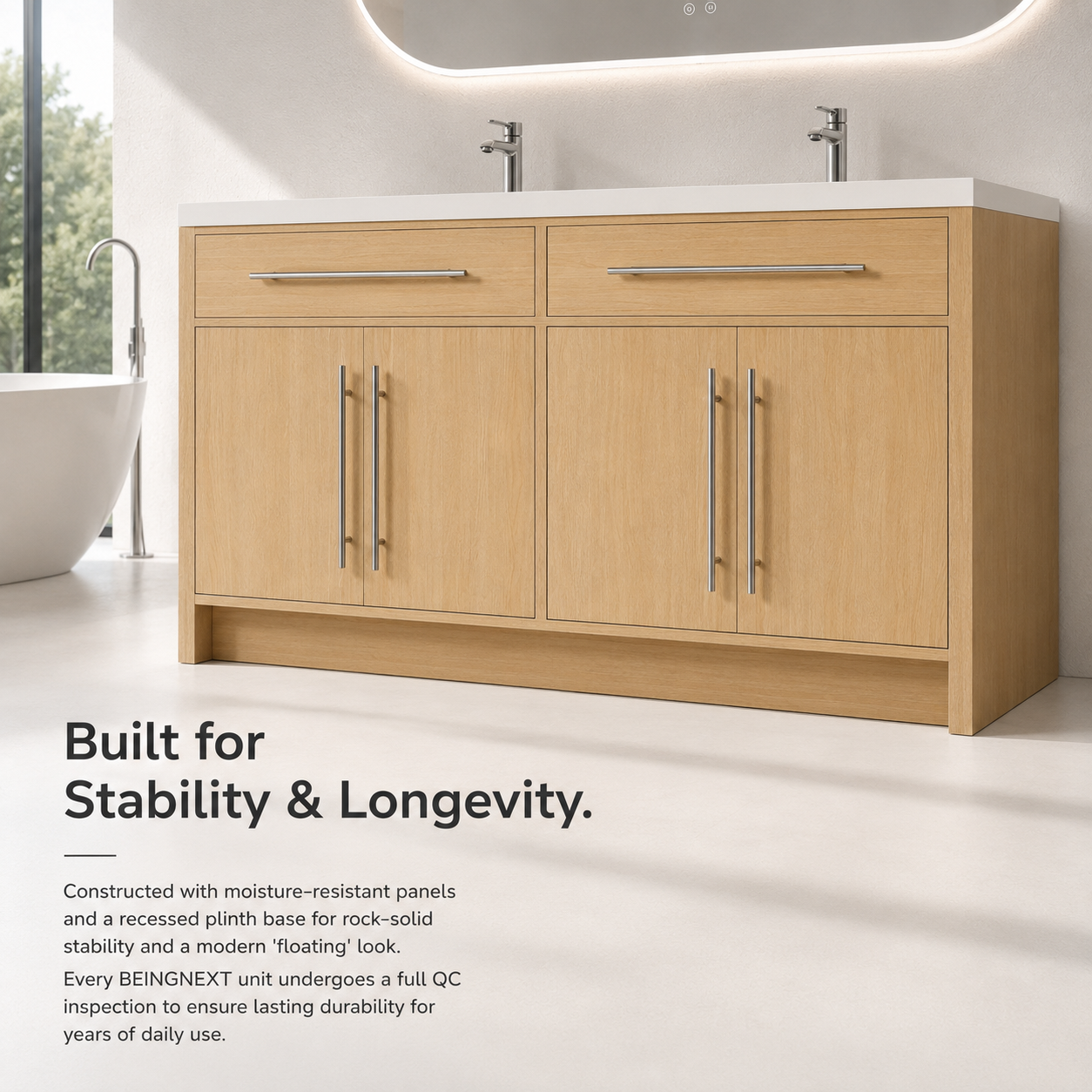 DUO 48"/60" Freestanding Vanity (RTA)