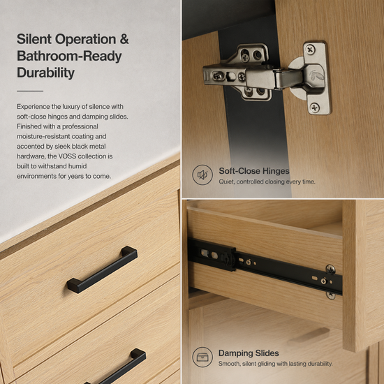 VOSS 60" Freestanding Vanity (Assembled)