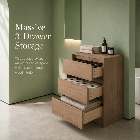 Cube Bathroom Cabinet— Mix & Match Freestanding Vanities, Side Cabinets & Top Cabinets (RTA)