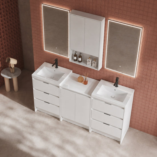 Cube 72" Freestanding Vanity (RTA)
