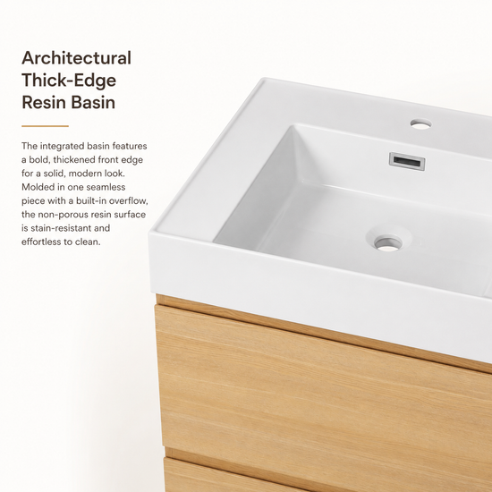 SLAB 24"/30" Freestanding Vanity (RTA)