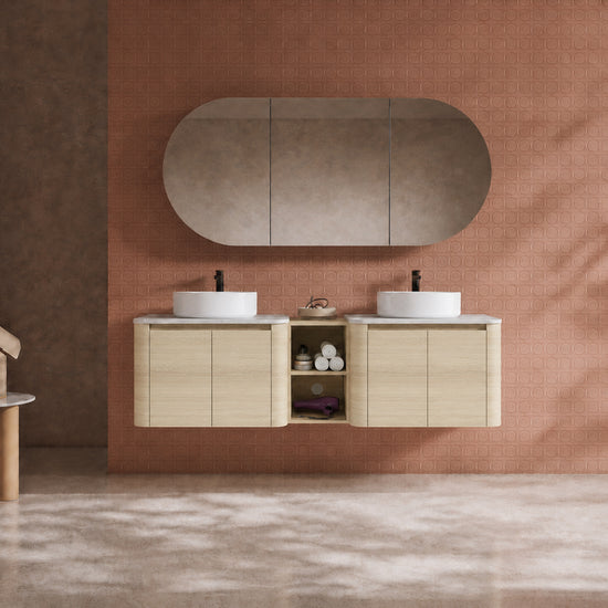 Curvo 30"/42"/54"/72" Floating Vanity (RTA)