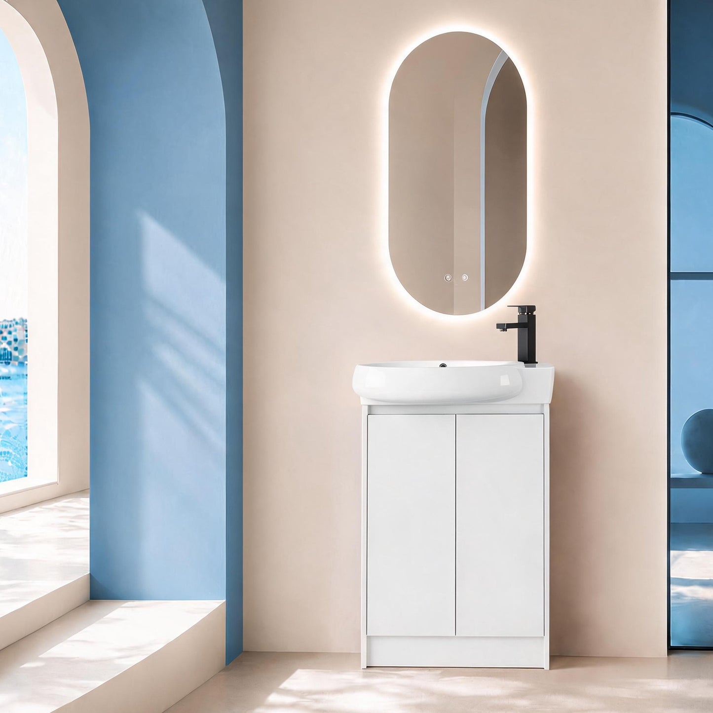 Bend 23" Freestanding Vanity (Assembled)