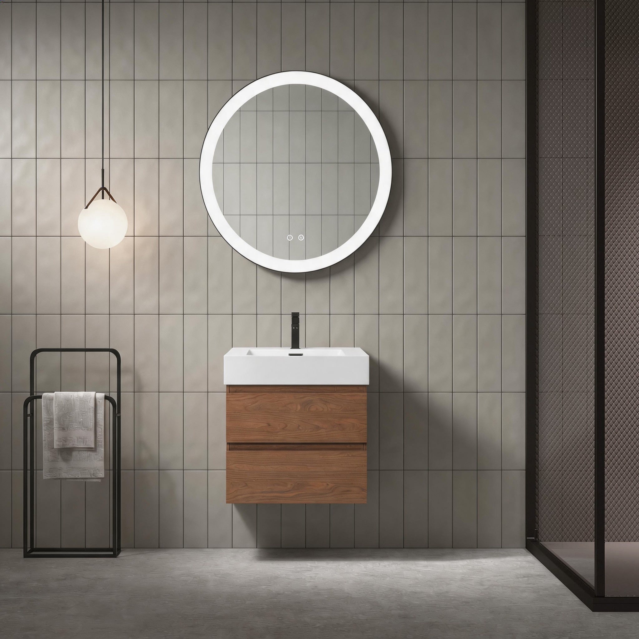 Thick 24"/30"/36" Floating Vanity (RTA)