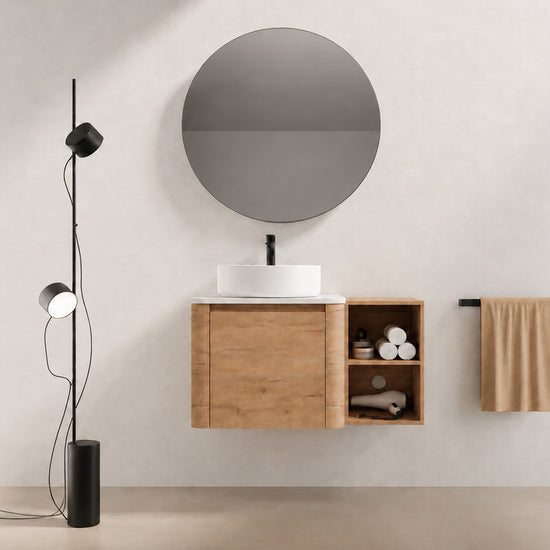 Curvo 24"/36"/48"/60" Floating Vanity (RTA)