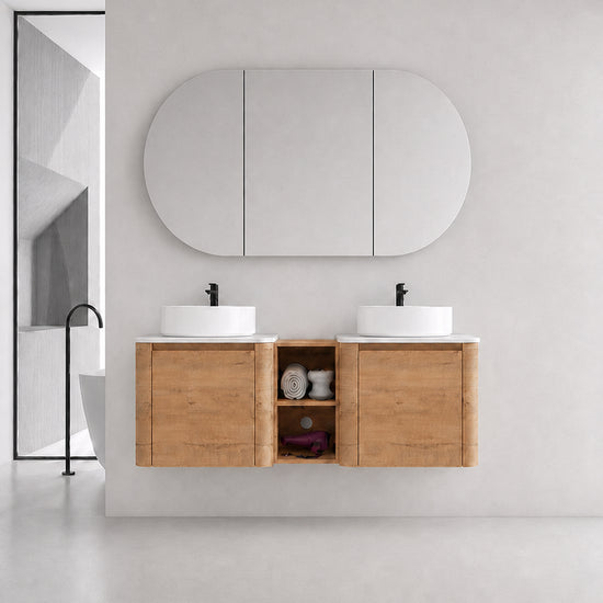 Curvo 24"/36"/48"/60" Floating Vanity (RTA)
