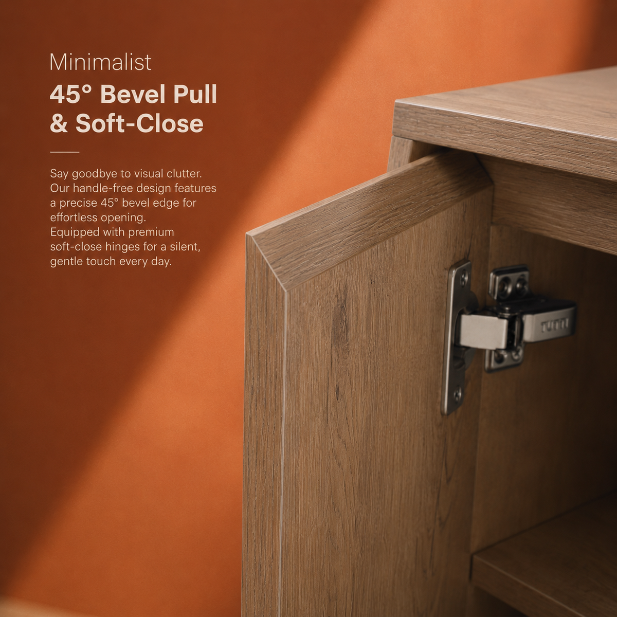 Cube 48" Floating Vanity with Wall Cabinet and Resin Sink (RTA)