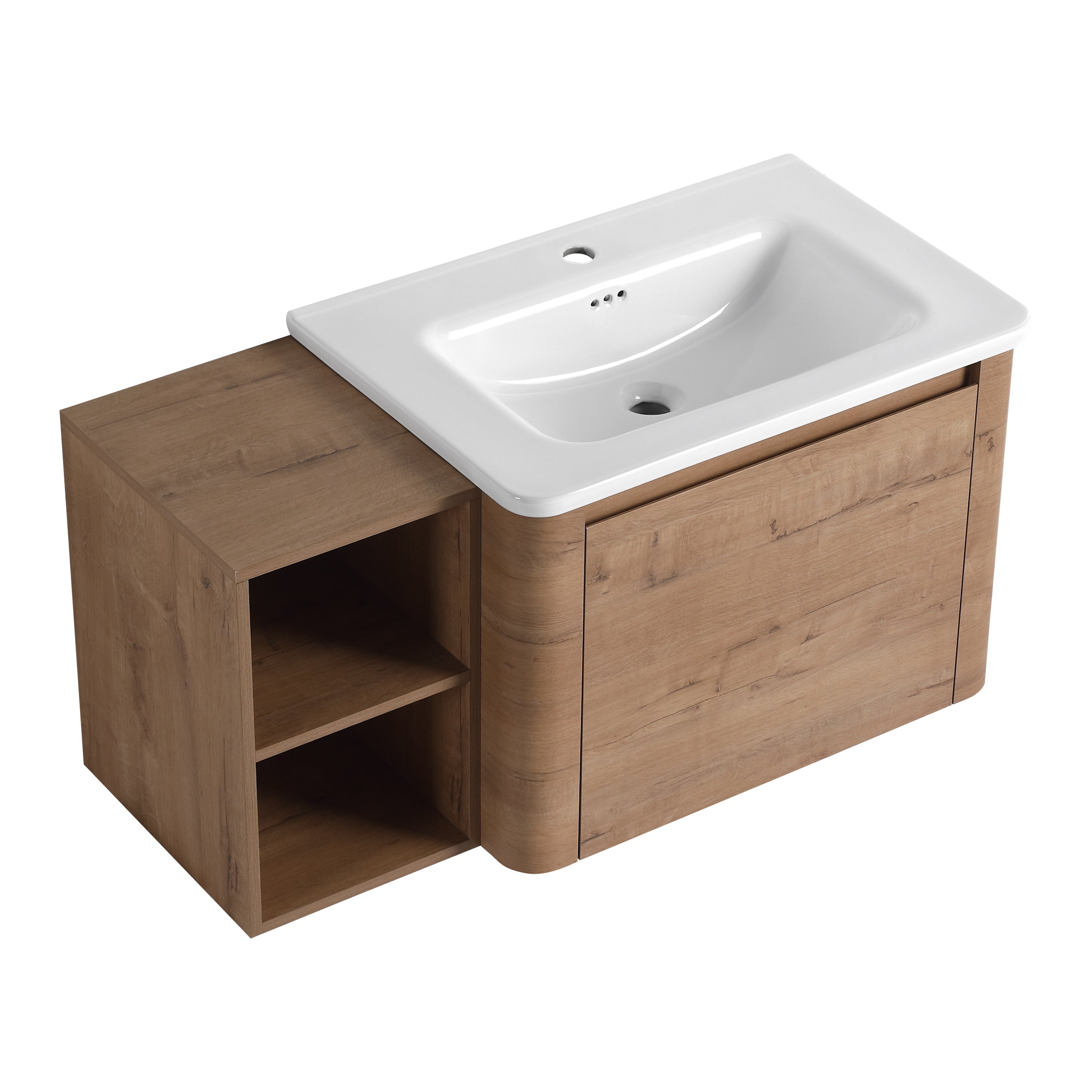 Curvo 28"/40"/68" Floating Vanity (RTA)