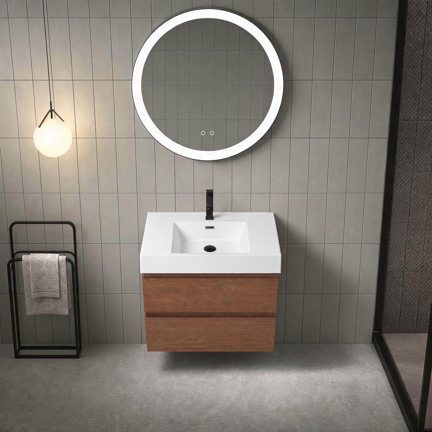 Thick 24"/30"/36" Floating Vanity (RTA)