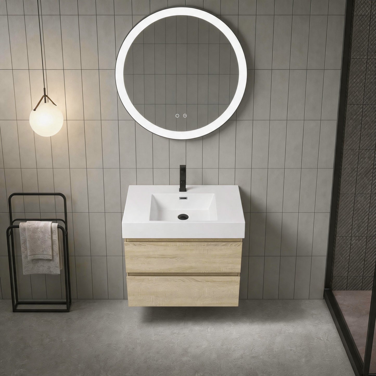 Thick 24"/30"/36" Floating Vanity (RTA)