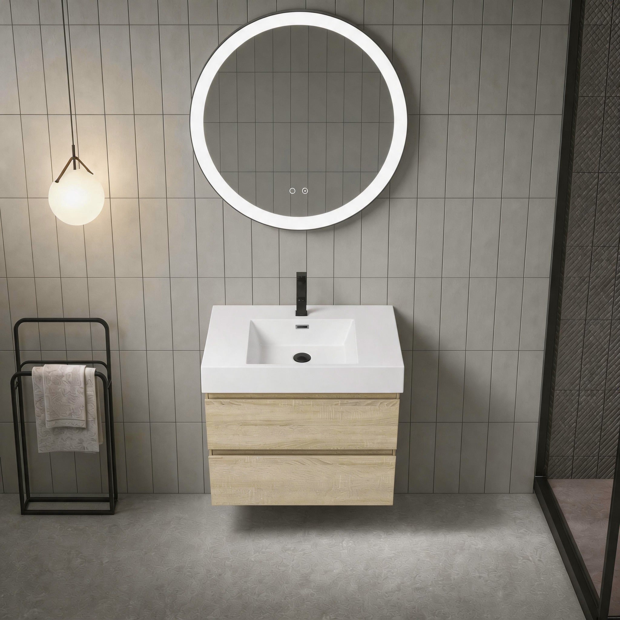 Thick 24"/30"/36" Floating Vanity (RTA)